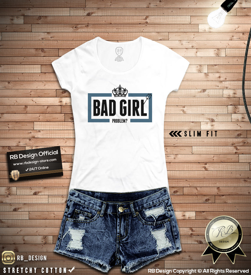 bad girl womens t-shirts