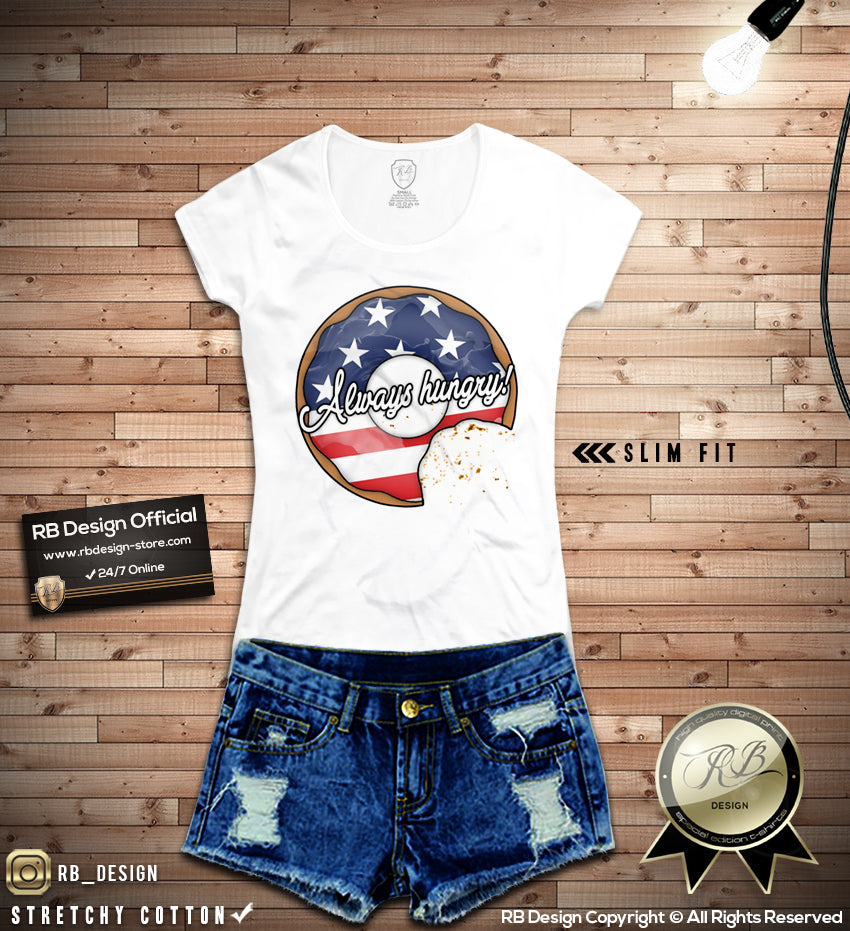 cool luxury donut womens tees