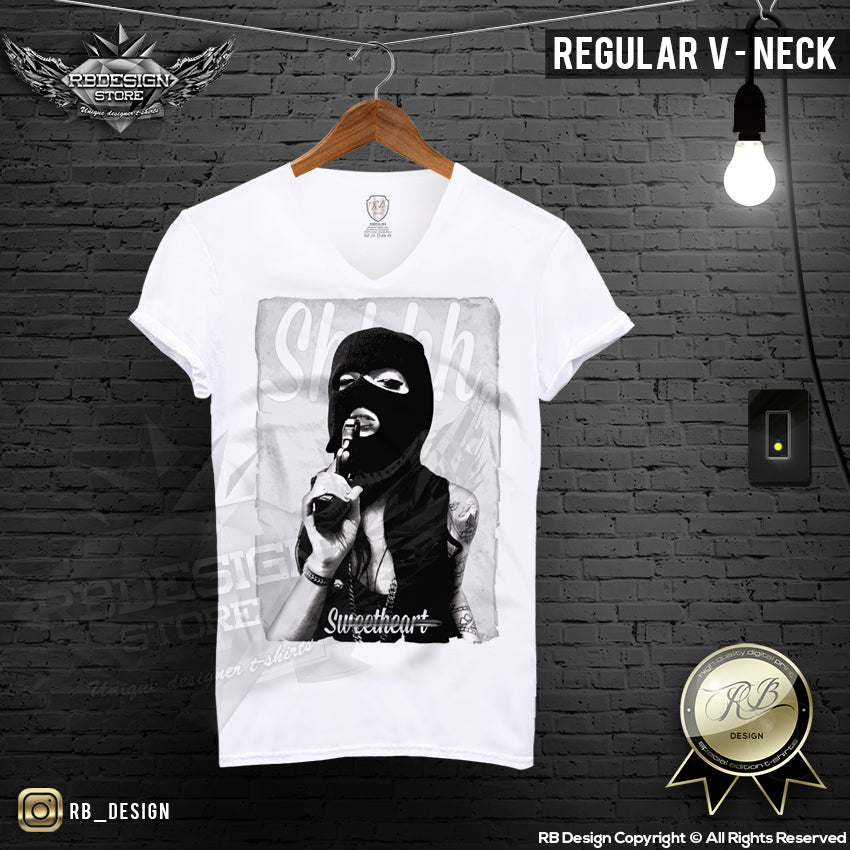 Gangster Girl T shirt Mafia Graphic Tee MD187 RB Design Store