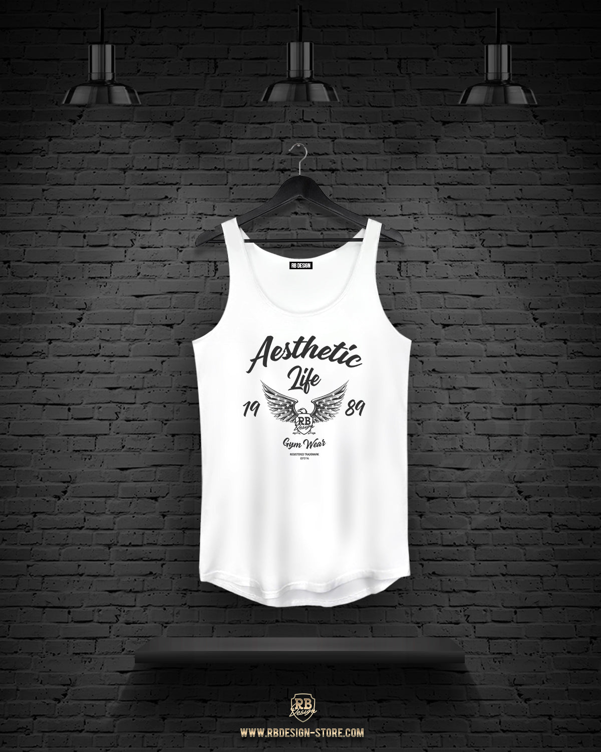 Men's Tank Top "Aesthetic Life" MD993