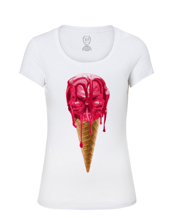 Just a Girl Who Loves Ice Cream T-Shirt Graphic by The Unique T-Shirt ·  Creative Fabrica