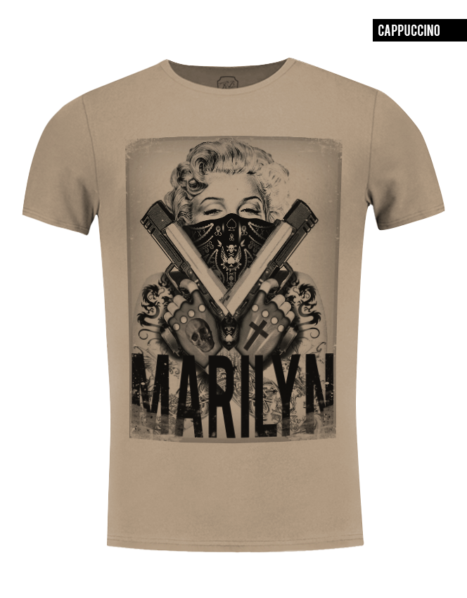 crew neck marilyn monroe t-shirt