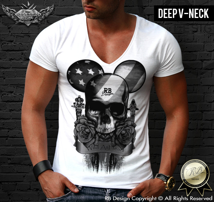 Mickey mouse clearance skull t shirt