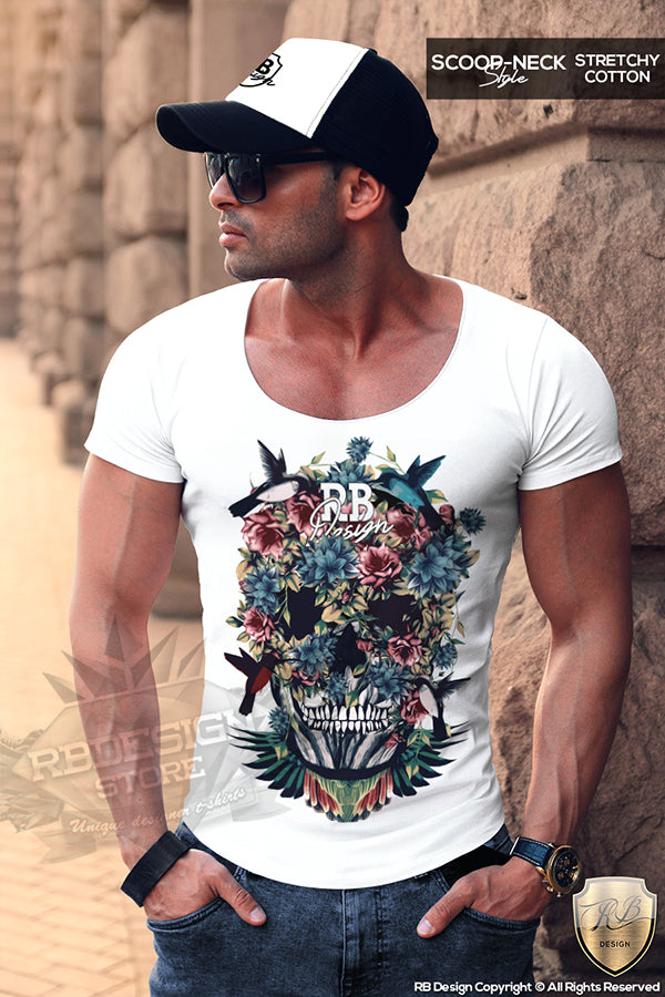 Mens designer v neck t shirts best sale