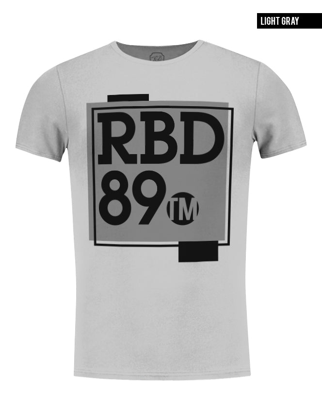 Mens T Shirt Rbd Brand Cool Scoop Neck Muscle Fit Tee Color Option