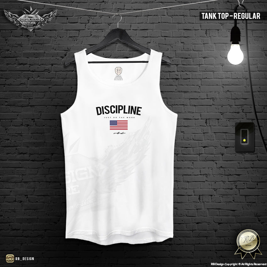 Men's Training Tank Top "Discipline" MD933