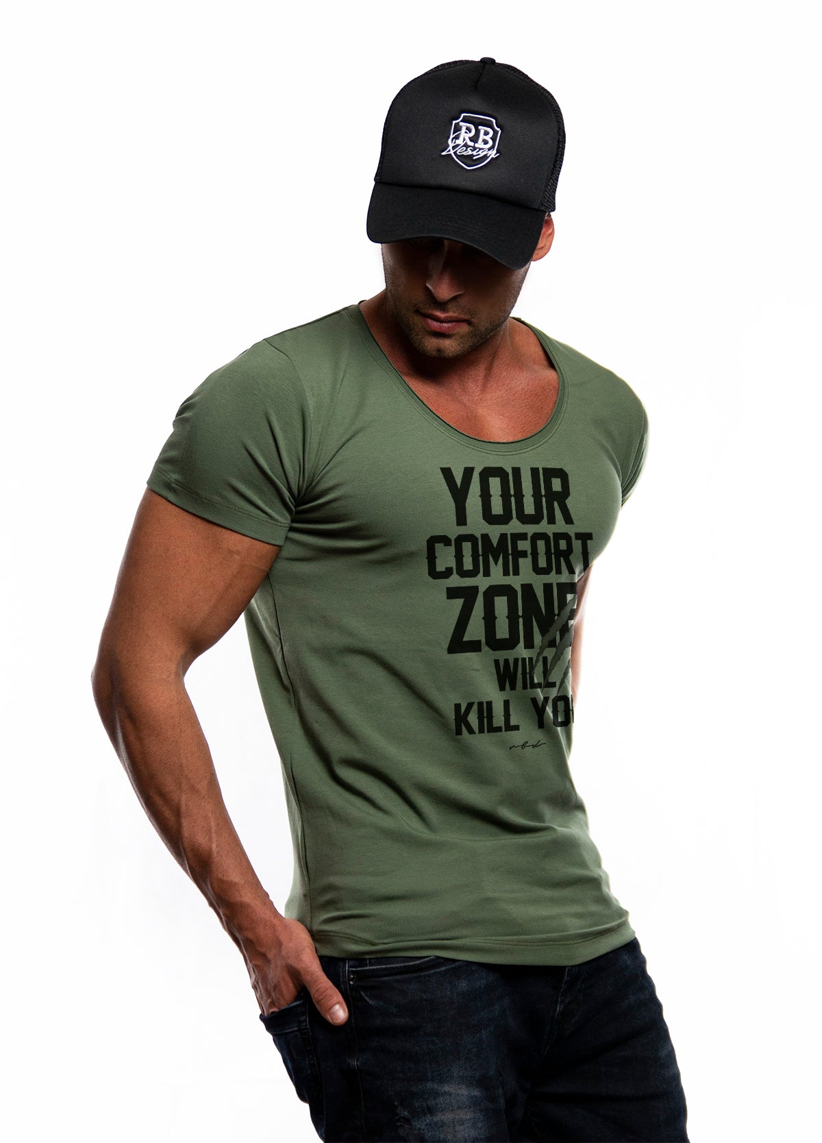 Men's T-shirt "Your Comfort Zone Will Kill You" MD979