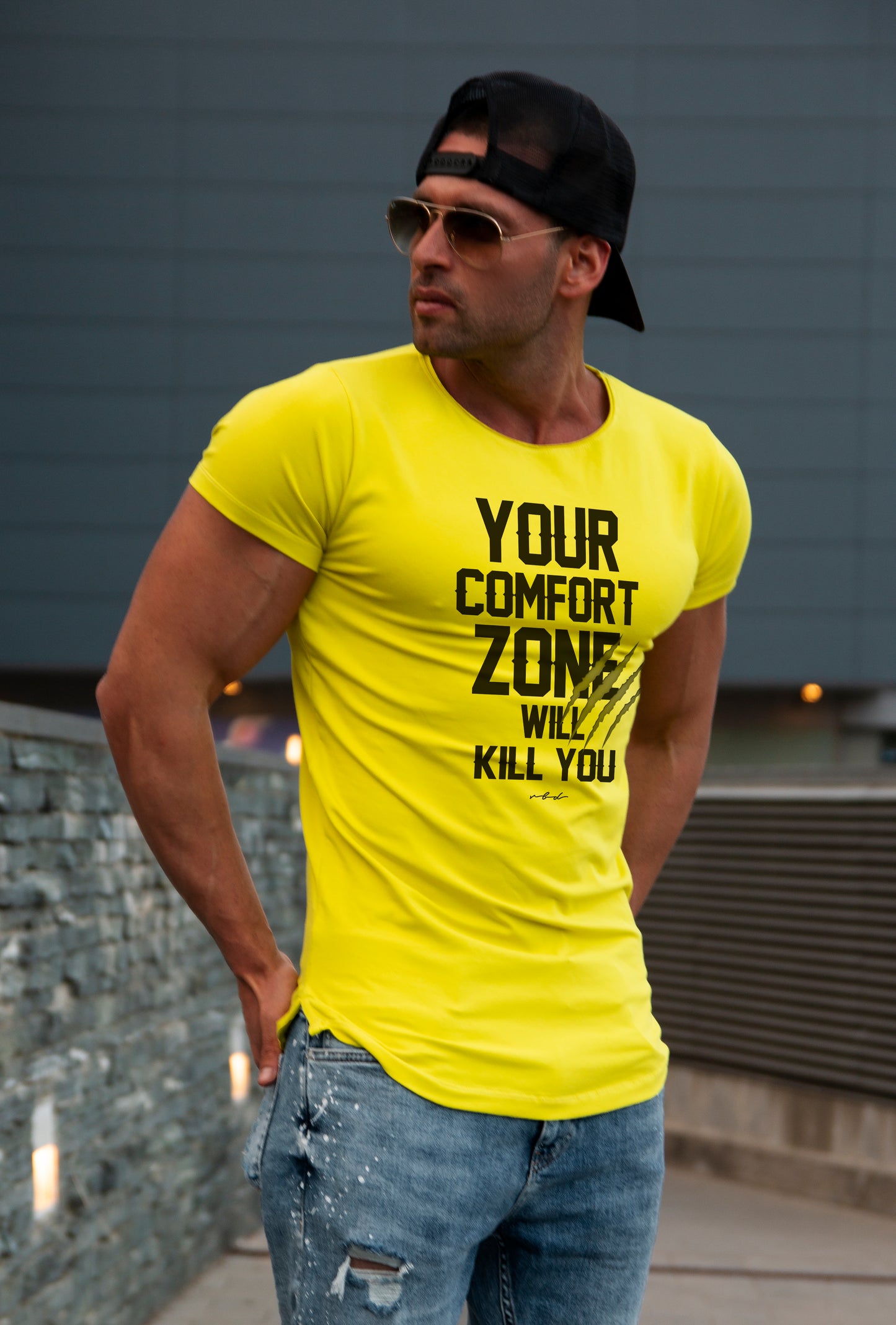 Men's T-shirt "Your Comfort Zone Will Kill You" MD979