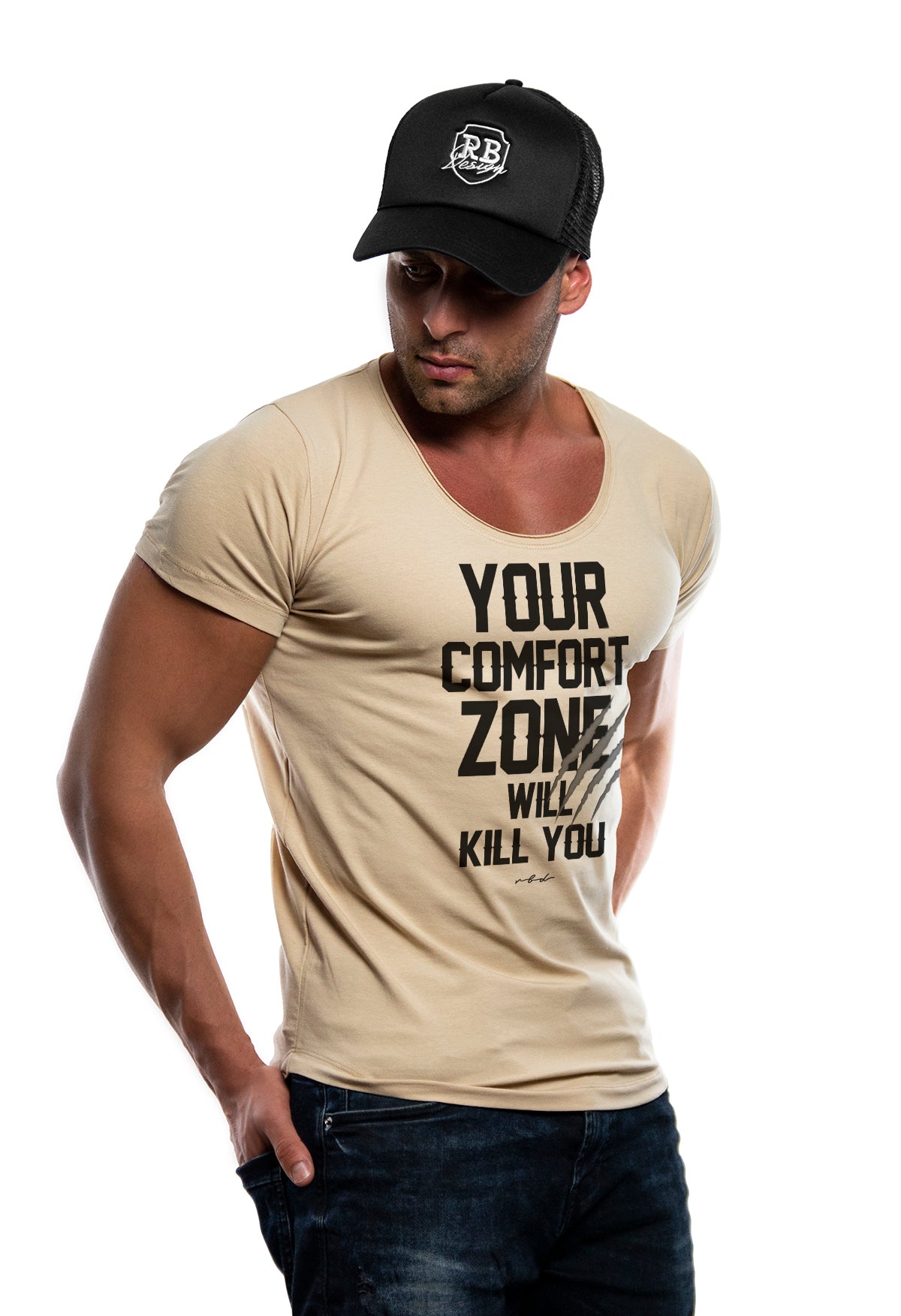 Men's T-shirt "Your Comfort Zone Will Kill You" MD979