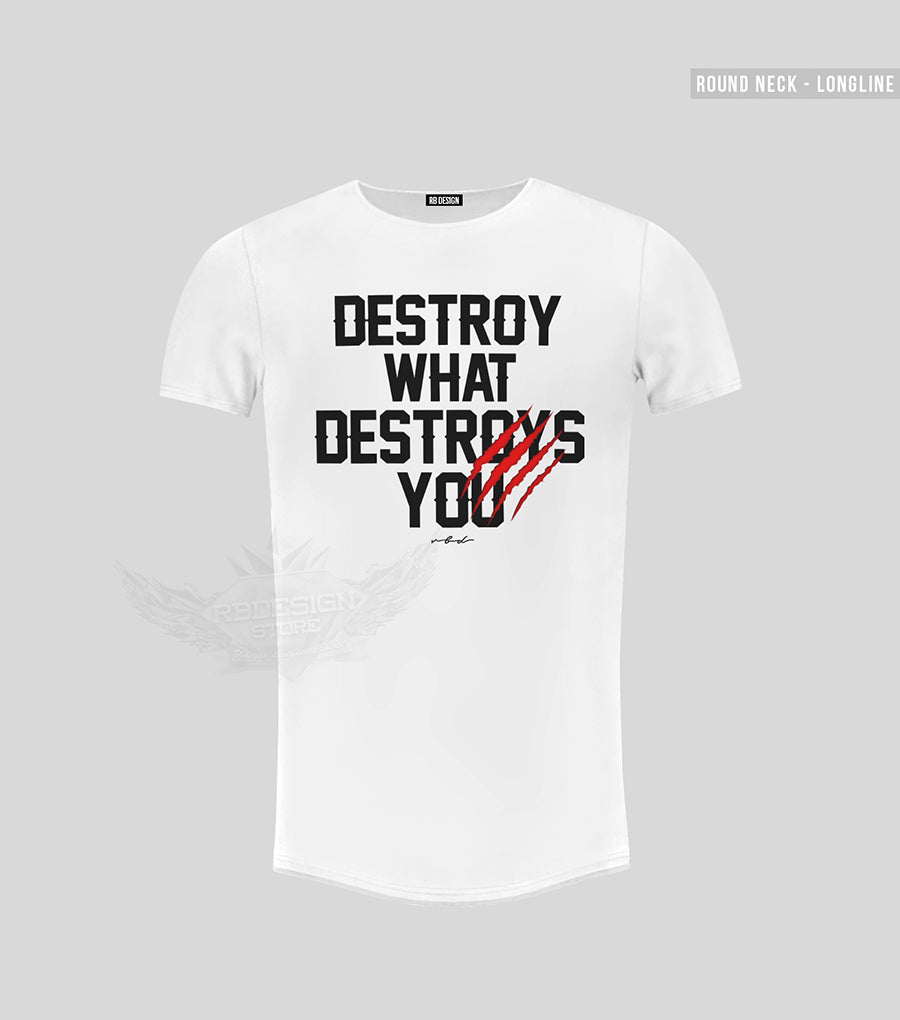 Men's T-shirt "Destroy What Destroys You" MD980