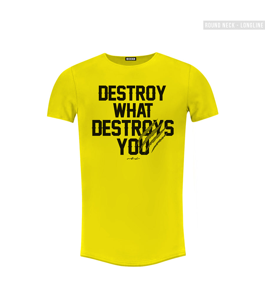 Men's T-shirt "Destroy What Destroys You" MD980