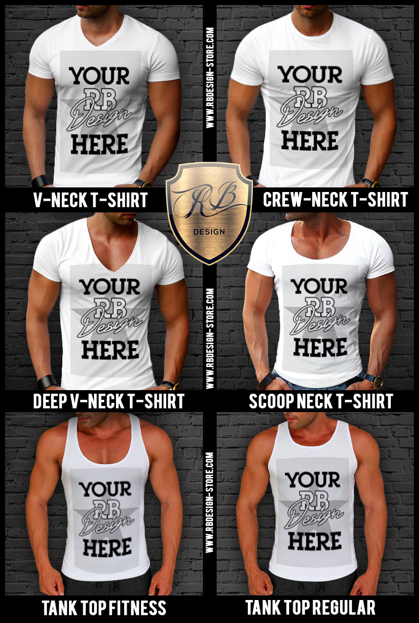 Men Jersey Tank Color & Size Chart Graphic by donalpack65 · Creative Fabrica