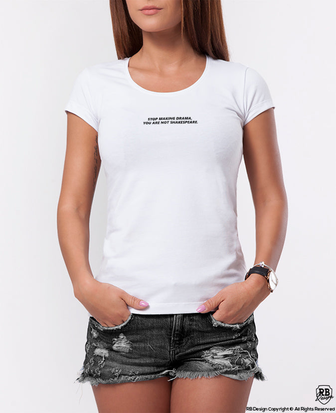 Women's T-shirt With Sayings " Shakespeare" WTD33