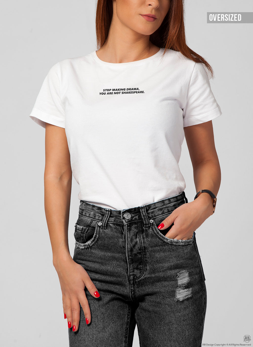 Women's T-shirt With Sayings " Shakespeare" WTD33